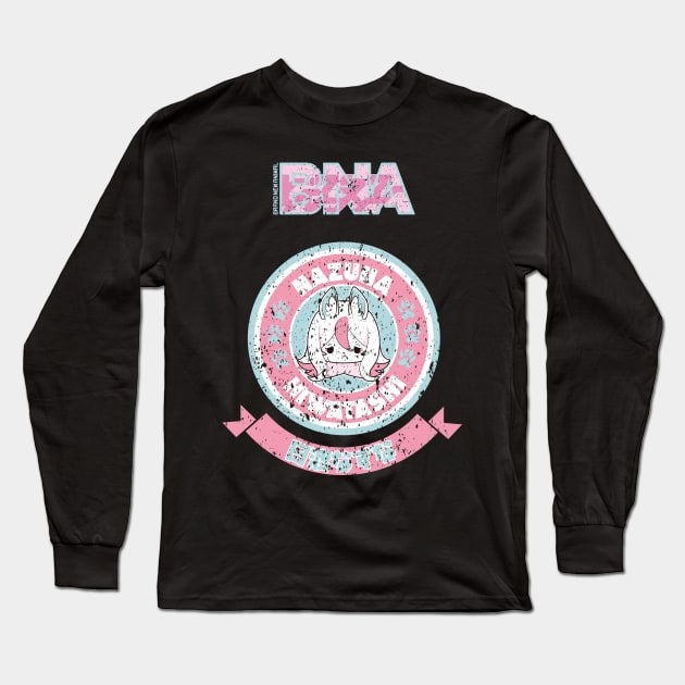 BRAND NEW ANIMAL (BNA): NAZUNA HIWATASHI CHIBI CIRCLE (GRUNGE STYLE) Long Sleeve T-Shirt by FunGangStore